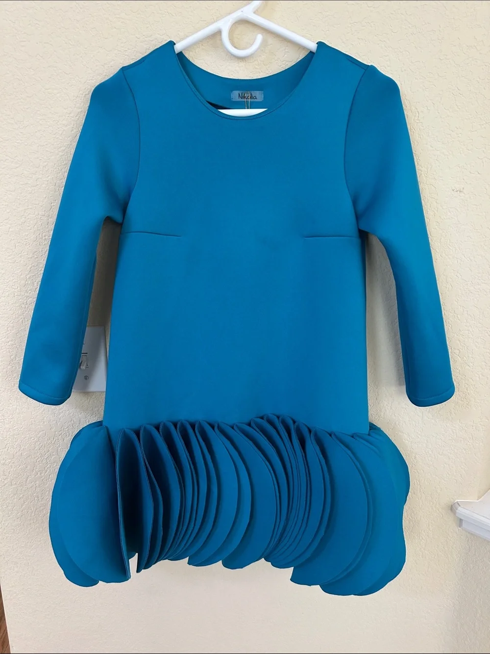 NWT Nikolia Cinderella Dress - Aqua